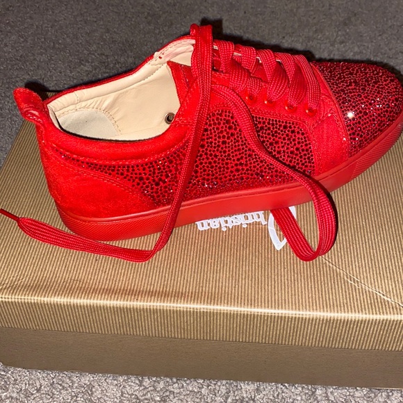 Christian Louboutin Shoes | Red Bottoms Size 9.5 Men | Color: Red | Size: 6.5 | Cashmoney_S's Closet